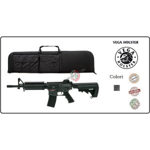 Fodero per Fucile Trasporto Armi in Cordura Nero Imbottito Vega Holster Italia  Art.2B55-2B56