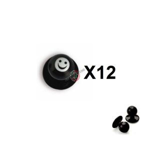 Bottone Bottoni Per Giacca Cuoco Chef  Ego Smile Chef Nuovo  Confezione 12 Pezzi Art. 640411