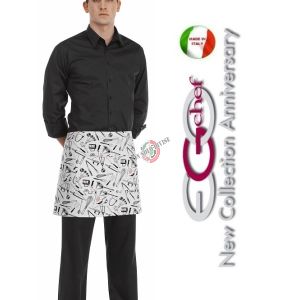 Grembiule Falda Banconiere Con Tascone Chefwear  cm 40x70 Art. 6100101A