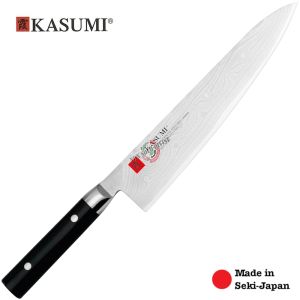 Coltello Professionale Giapponese Damasco 32 Strati KASUMI Cuoco - Chef con lama da 24 Cm Art. 88024