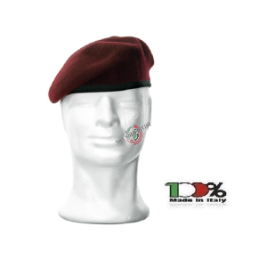 Basco Spagnolo Amaranto Bordo Tessuto Fav Italia Colore Parà Art.FAV-BA