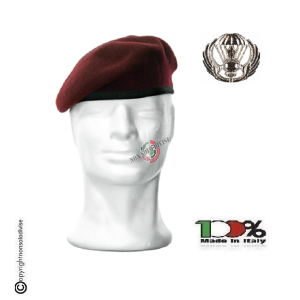 Basco Spagnolo Amaranto Bordo Tessuto Con Fregio Metallo Parà FAV Italia Art.FAV-PF