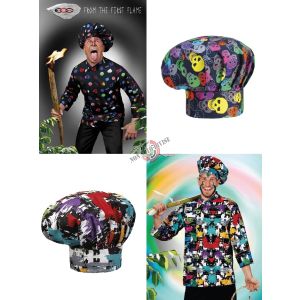 Cappello Copricapo Berretto Cap HAT Cuoco Chef Ego Chef Italia Tutte le Fantasie  Art.7000-