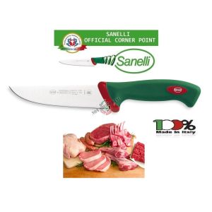 Linea Premana Professional Knife Coltello Francese cm 18 Sanelli Italia Cuochi Chef Approvato dalla F.I.C. Federazione Italiana Cuochi Art. 100618