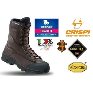 Anfibi Stivaletto Scarponcino Testa di Moro Marrone Crispi Crispi® Tiger GTX® in GORETEX®  Esercito Aeronautica Corpi Speciali Polizia Vigilanza Art. 1502440