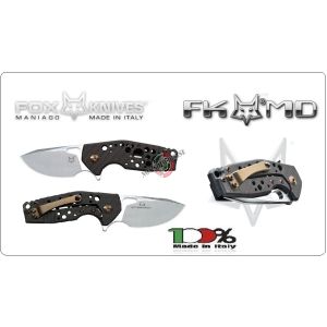 Coltello Serramanico SURU CARBON FIBER FRAME LOCK Fox knives Maniago Vox Suru Art. FX-526 CF 