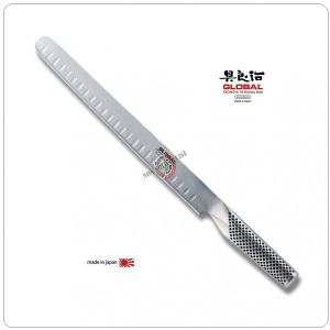 Coltello Forgiato Professionale Prosciutto Salmone cm 27 Global Cuchi Chef Art.G-65 