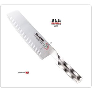 Coltello Forgiato Professionale Santoku Verdura cm 18 Global Cuchi Chef Art.G-56