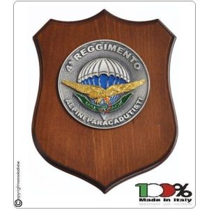 Crest 4° Reggimento Alpini Paracadutisti  Prodotto Ufficiale Art. EI0001P4RGTALPPARMAI