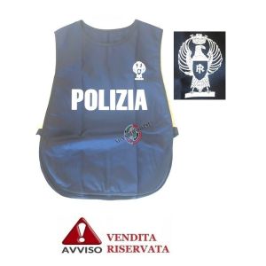 Pettorina - Gabardina - Corpetto - Fratino - Gilet - Polizia di Stato  Art. BRKPS