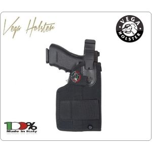 Fondina da Cintura in Cordura Vega Holster Italia Beretta Glock Polizia Vigilanza CC Art.LT2