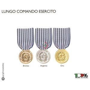 Medaglia Lungo Comando Carabinieri Esercito Marina Aeronautica Italiano Art. FAV23