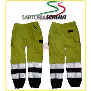 Pantalone Trattato Teflon HT Protezione Civile Schiavi Italia Art.SS-PCP