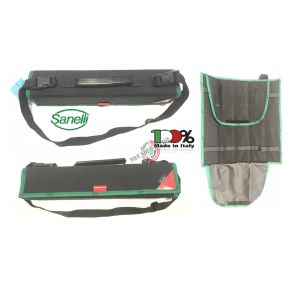 Borsa Professionale Porta Coltelli Viaggi Cuoco CHEF² 5 pz. Vuota Nuovo Modello Cubo Sanelli Italia Art. CNF260