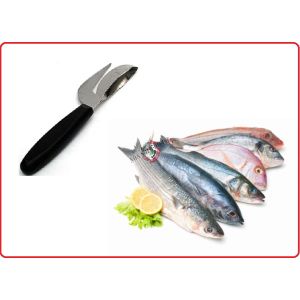 Squama Pesce Doppio Professionale Ristoranti Rosticcerie Art.BG2318
