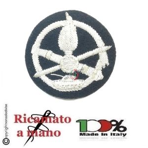 Basco Spagnolo Nero Bordo Tessuto Con Fregio Ricamato a Mano Carristi Ferrea Mole Fav Italia Art.FAV-BAS4