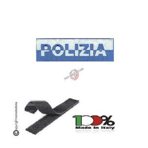 Patch Toppa con Velcro Polizia di Stato Bicolore  Originale Art. EU365