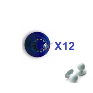 Bottone Bottoni Per Giacca Cuoco Chef  Ego Euro Chef Confezione 12 pezzi  Art. 7400403L