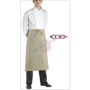 Grembiule Francese Lungo Cuoco Chef Banconiere Barista Ego Chef Italia Tea Mix Art.6107069C