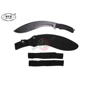 Machete Kukri con Fodero MFH Caccia Pesca Militare Idea Regalo Prezzo Imbattibile Art. 27060