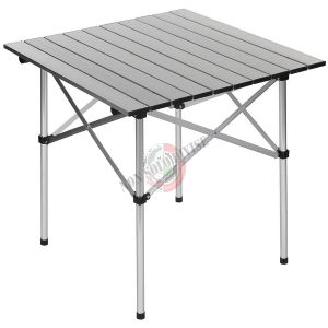 Tavolo Tavolino Richiudibile Campeggio Pic Nic Alluminio Leggerissimo 70x70x70 cm Campeggio Viaggio MFH Art. 31874