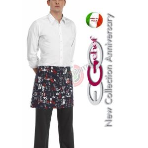 Grembiule Falda Banconiere Con Tascone Jap Jappone cm 40x70 Art. 6100119A