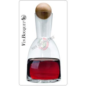 Decanter Decantador de Vino Vin Bouquet 24 x 12.5 x 12.5 cm Professionale Art. FIA316