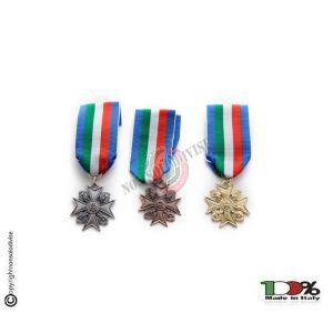 Medaglia Anzianità di Servizio Polizia di Stato Bronzo Oro Argento Art. FAV-32