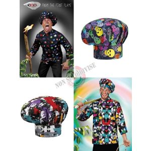 Cappello Copricapo Berretto Cap HAT Cuoco Chef Ego Chef Italia Tutte le Fantasie  Art.7000-