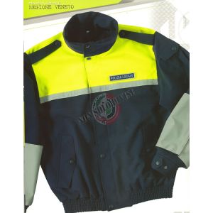 Giubbino Gore-Tex® con o Senza Stampa Polizia Locale Veneto Ferracin Art. 39429 	