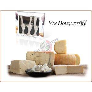 Coltelli Formaggi Set 4 pezzi Vin Bouquet Art.FIH067