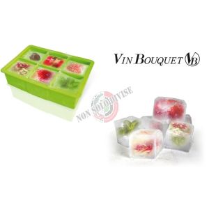 Stampo In Silicone per Ghiaccio Ice Tray Vin Bouquet VB Art. FIK035