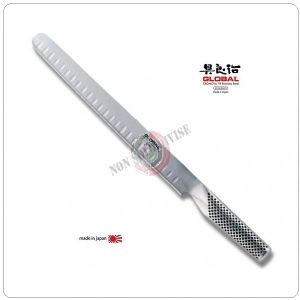 Coltello Forgiato Professionale Prosciutto Salmone cm 27 Global Cuchi Chef Art.G-65 