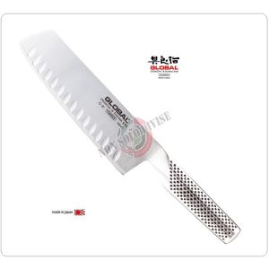 Coltello Forgiato Professionale Santoku Verdura cm 18 Global Cuchi Chef Art.G-56