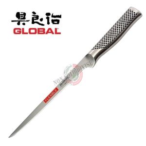 Coltello Forgiato Professionale Cuochi Chef Flessibile Sfiletto Svedese cm 21 Cuochi Chef Global G30 Art. G-30