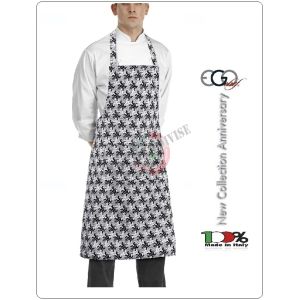 Grembiule Cucina Pettorina con Tascone cm 90x70 Geko Art. 6103132A