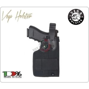 Fondina da Cintura in Cordura Vega Holster Italia Beretta Glock Polizia Vigilanza CC Art.LT2