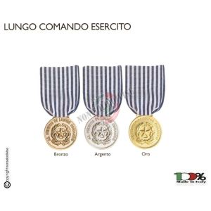 Medaglia Lungo Comando Carabinieri Esercito Marina Aeronautica Italiano Art. FAV23
