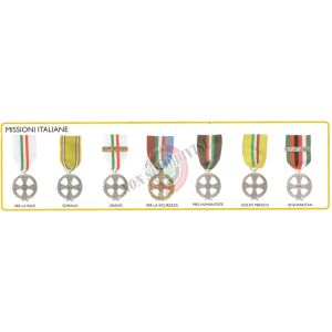 Medaglia Missioni Italiane Art.Fav-49