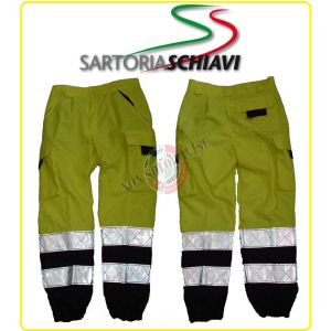 Pantalone Trattato Teflon HT Protezione Civile Schiavi Italia Art.SS-PCP