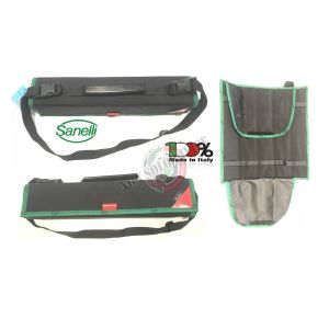 Borsa Professionale Porta Coltelli Viaggi Cuoco CHEF² 5 pz. Vuota Nuovo Modello Cubo Sanelli Italia Art. CNF260