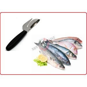 Squama Pesce Doppio Professionale Ristoranti Rosticcerie Art.BG2318