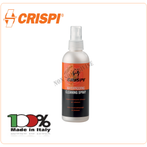 Spray Impermeabilizzante per Pelli Scamosciate, Nabuk e Tessuti Waterproofing Cleaning CRISPI® Art. 9000400