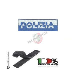 Patch Toppa con Velcro Polizia di Stato Bicolore  Originale Art. EU365