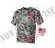 T-shirt Maglia Maglietta Girocollo Militare Manica Corta Camo Mimetismo  Digital Urban Soft Air Art. 00104B