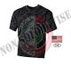 T-shirt Maglia Maglietta Girocollo Militare Manica Corta Camo Mimetismo Digital Night Soft Air Art. 00104D