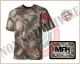 T-Shirt Maglia Magliette Girocollo Nuovo Mimetismo Camo Mimetica A-Tacs MFH  Art.00104P
