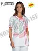 Casacca Camice Brasilia Bianca Fuxia Isacco Personalizzabile Art. 005886