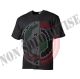 T-shirt Maglia Maglietta Girocollo Manica Corta NERA  Art. 00702A
