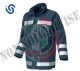 Parka Giaccone Giacca Triplo Uso Blu Nevy Alta Visibilità Four Selsons Art. 04610-